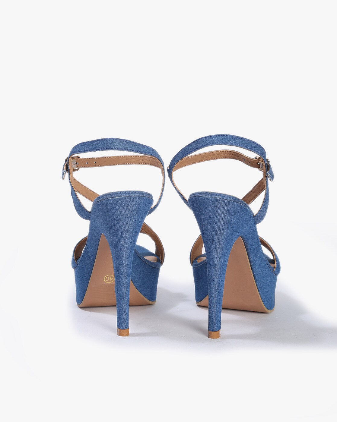 Buy JM LOOKS Blue Wedges Heels/Casual Heel Open Toe Sandals Comfortable &  Trendy Flatform Sandals for Girls Online at Best Prices in India - JioMart.