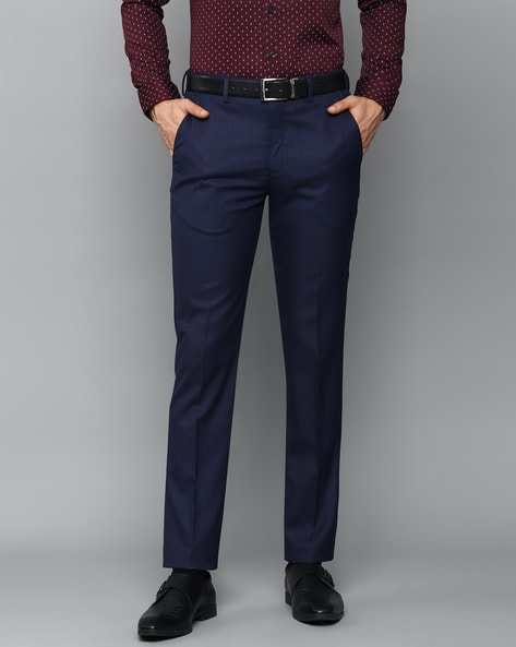 Buy 24 Midnight Navy Trouser  Formal pants for men  Beyours