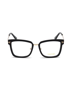 Buy Tom Ford FT5507 53 001 Full-Rim Geometric Frames | Black Color Women |  AJIO LUXE