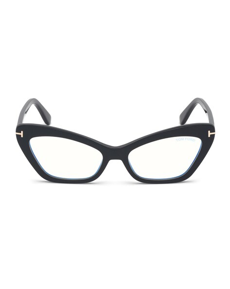 Buy Tom Ford FT5643-B 55 001 Full-Rim Cat-Eye Frames | Black Color Women |  AJIO LUXE