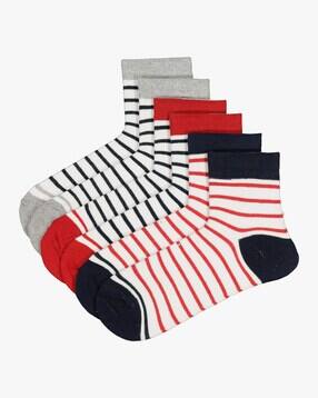 dj & c Men Pack of 3 Striped Socks-picture-48