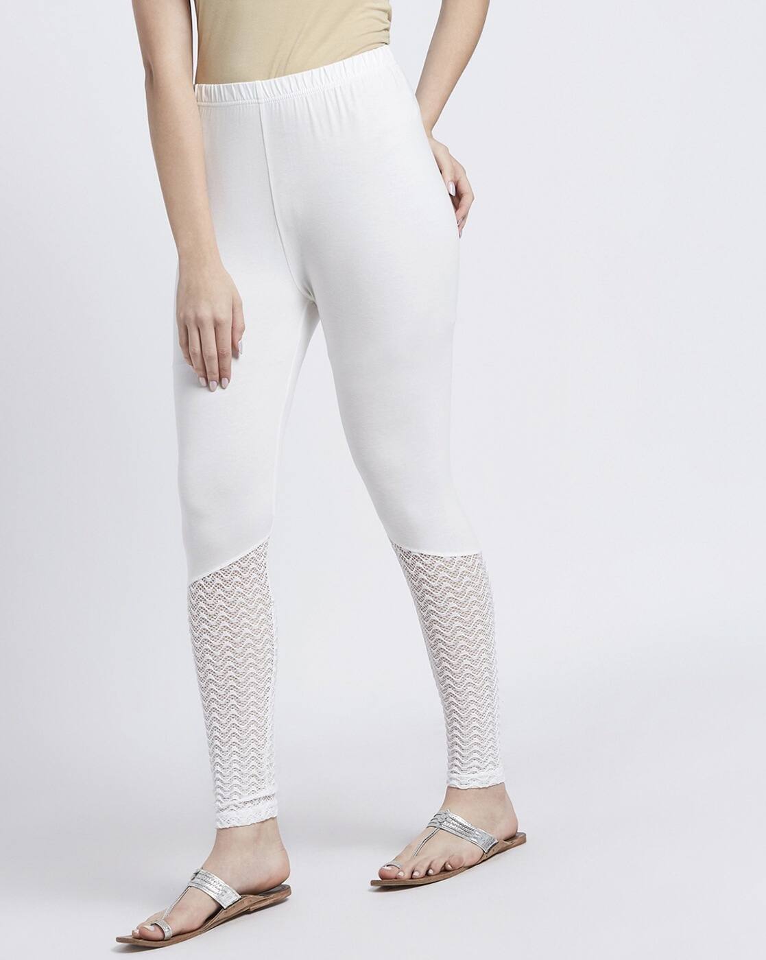 【関税&送料込】Off White Leggings Off White | Sleek Split Leggings | Leggings | Cruise Fashion