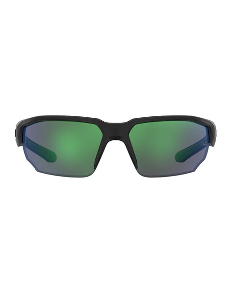 green lens glasses