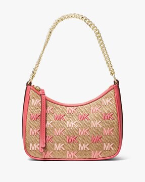Michael Kors Medium Chain Pouchette Handbag Roze