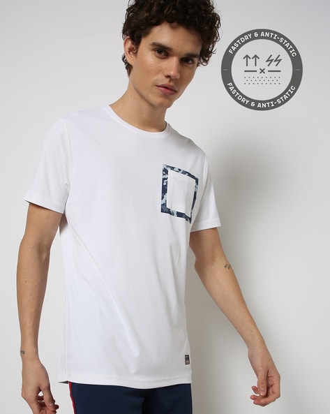 Buy White Tshirts for Men by PERFORMAX Online