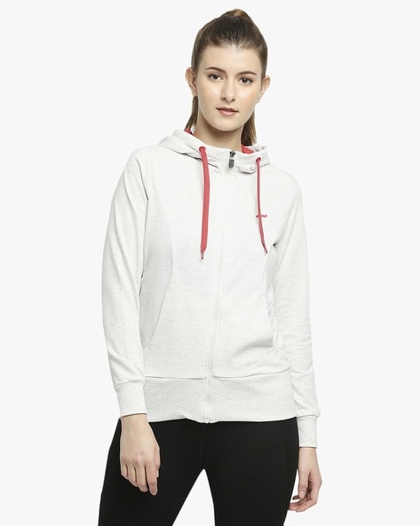 Buy White Sweatshirt Hoodies for Women by Spunk Online Ajio