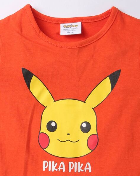 2-pack T-shirts - Yellow/Pokémon - Kids