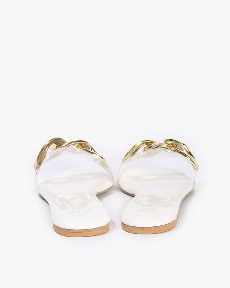 Stuart Weitzman Pvc-trimmed Crystal-embellished Leather Sandals in White |  Lyst