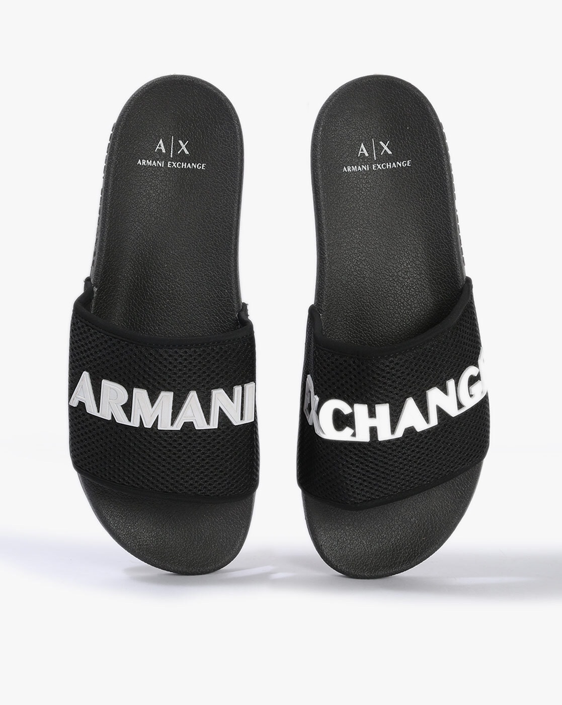 Buy Black Flip Flop & Slippers for Men by ARMANI Ajio.com