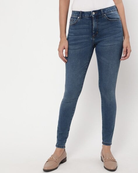 ISCENERY BY VERO MODA Washed Skinny Fit Jeans