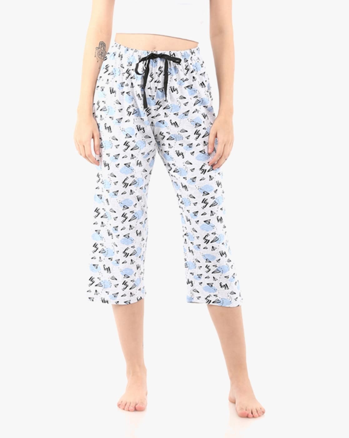 Buy White Pyjamas & Shorts for Women by Dreamz by Pantaloons Online |  Ajio.com