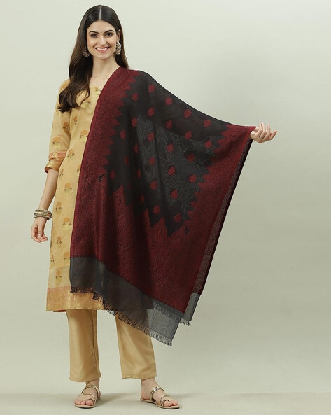 Ethnic Weave Stole Price in India