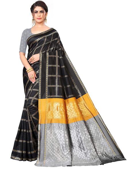 Buy Green Sarees for Women by Mm Venture Online | Ajio.com