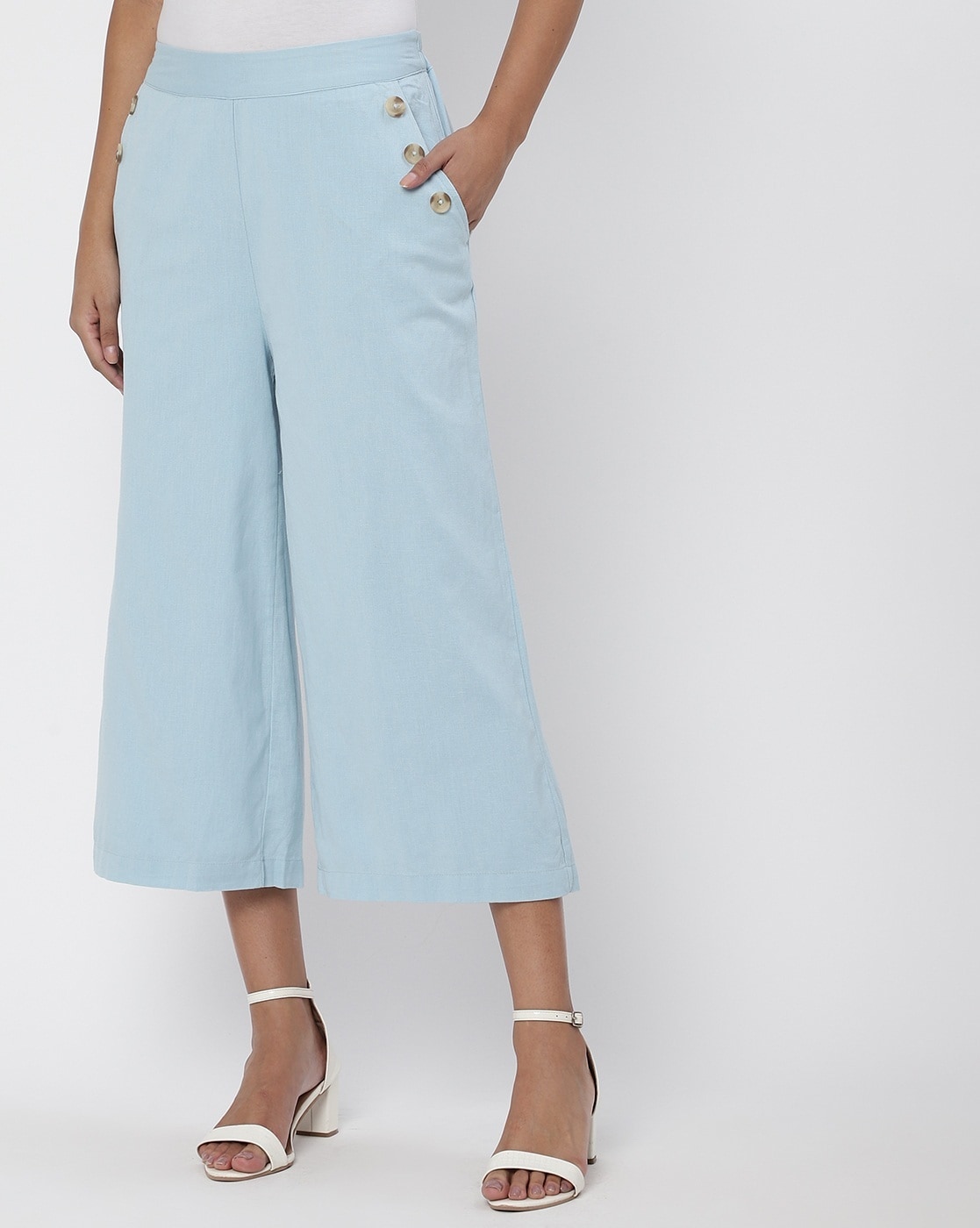 Buy culotte pants - Shop Women Bottomwear Online | JOVI fashion