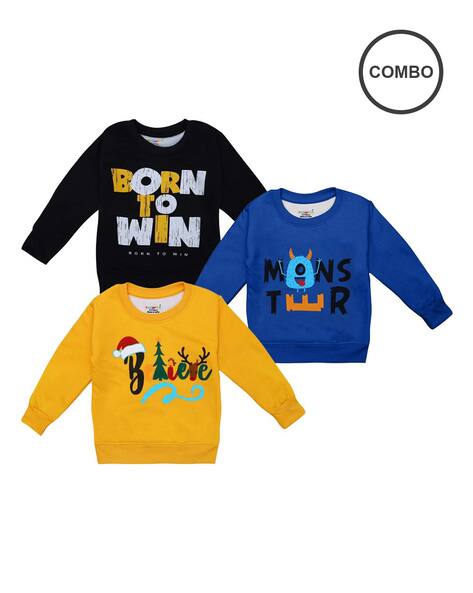 Buy Multicoloured Sweatshirts u0026 Hoodie for Boys by Kuchipoo Online | Ajio .com