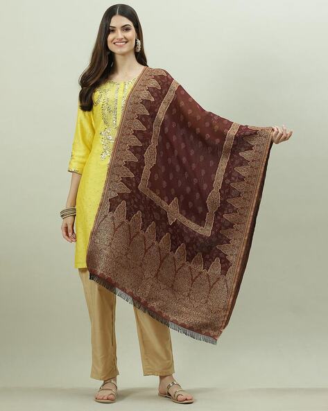 Ethnic Weave Stole Price in India