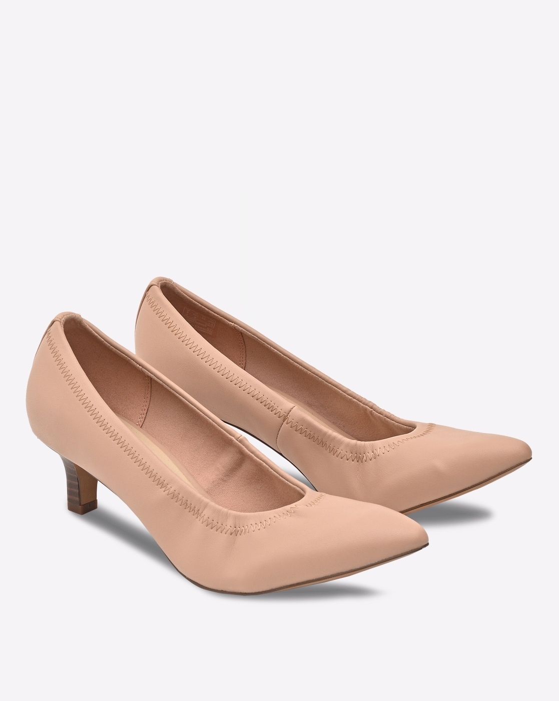 Clarks ladies clearance kitten heel shoes