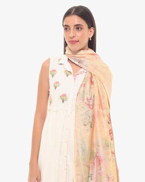 Floral Print Dupatta Price in India