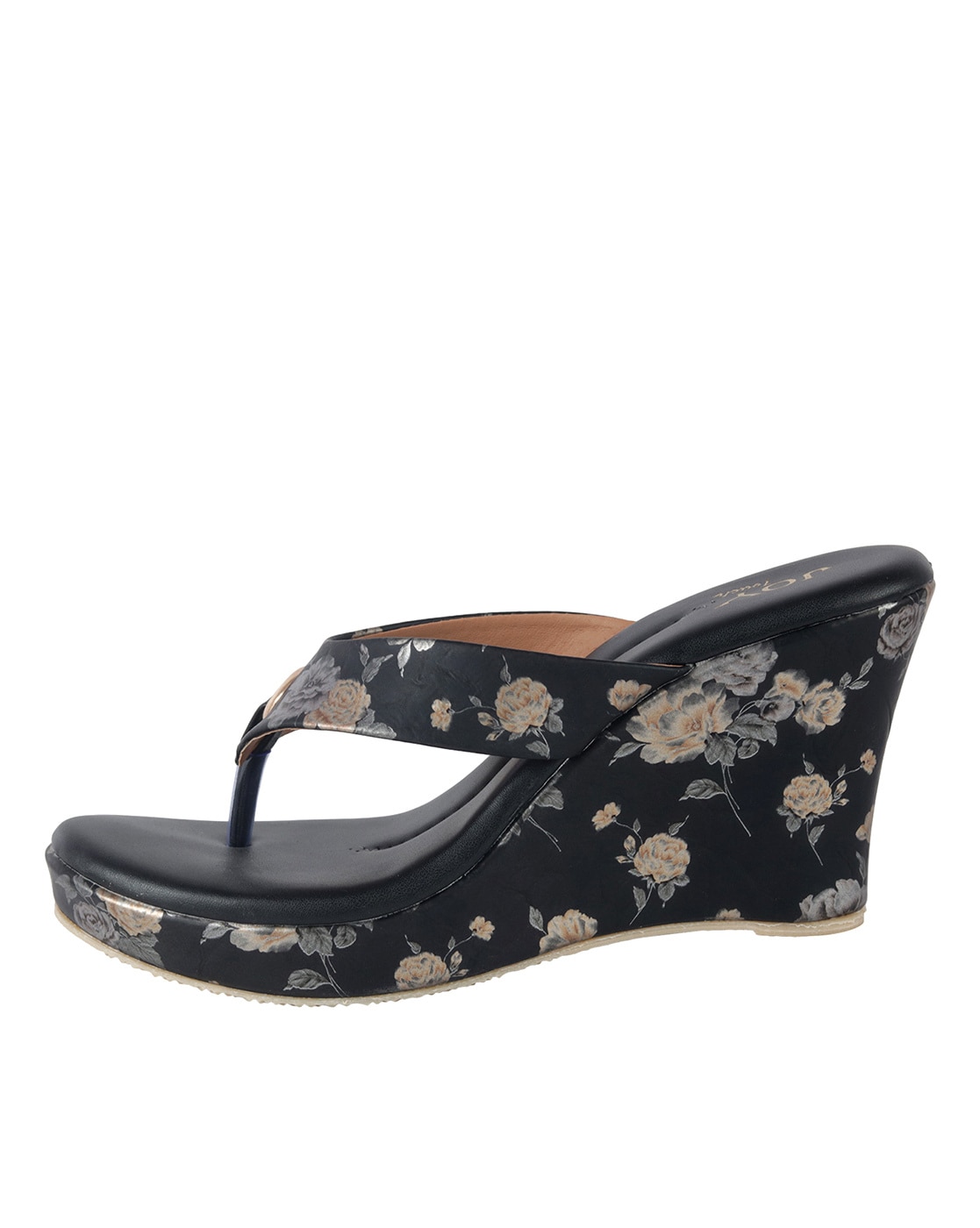 Buy Black Heeled Sandals for Women by JOYTOUCH Online