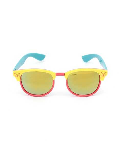 Yellow Tint Yellow Frame Round Eye Sunglasses – Archives Of Us