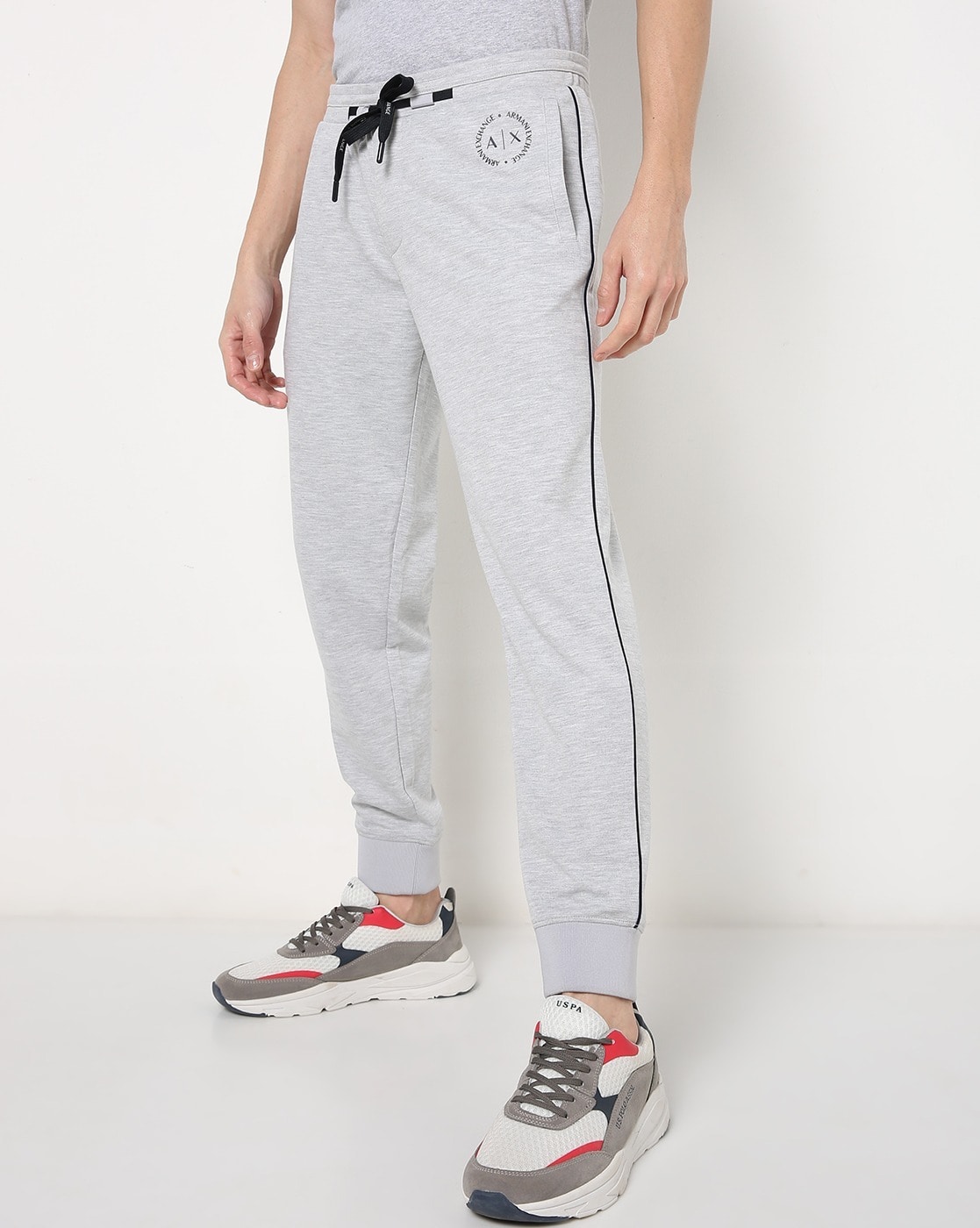 Buy Grey Track Pants for Men by ARMANI EXCHANGE Online 