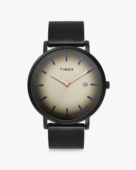 Buy Timex Timex Classics Collection Premium Quality Men's Analog Silver  Dial Coloured Quartz Watch, Round Dial with 42mm Case width - TW0TG8314  Watch Online at Best Price | Timex India