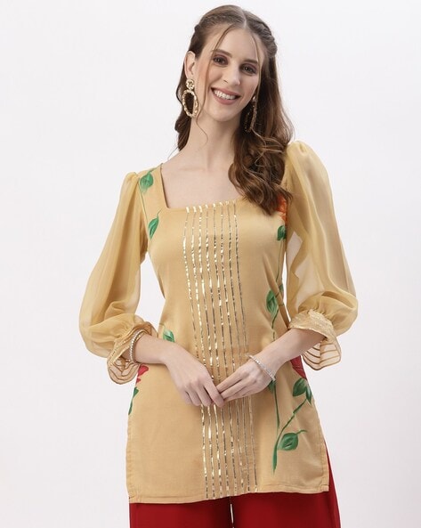 Buy gota store patti kurtis online