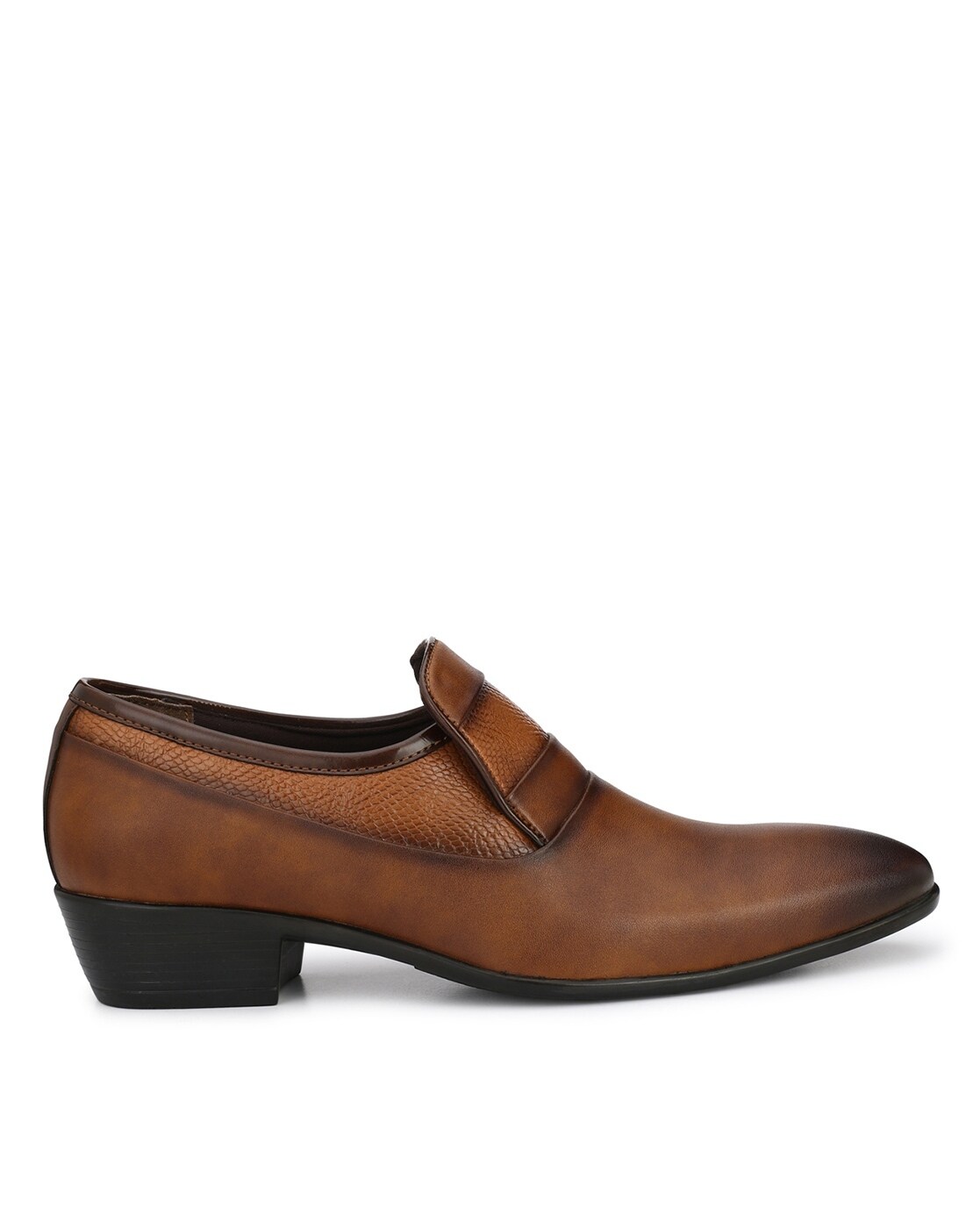 Crocodile pattern Men's Shoes Pointed Toe Formal Shoes 6cm Hidden Heels  Genuine Leather Dress Shoes Men Oxfords Size 37-44 - OnshopDeals.Com