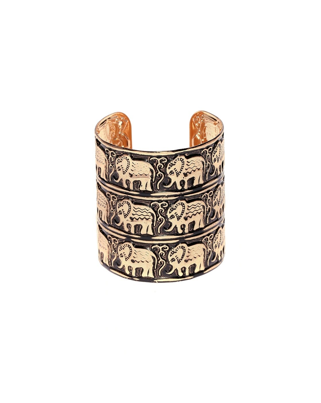 Alex and ani store elephant cuff two tone