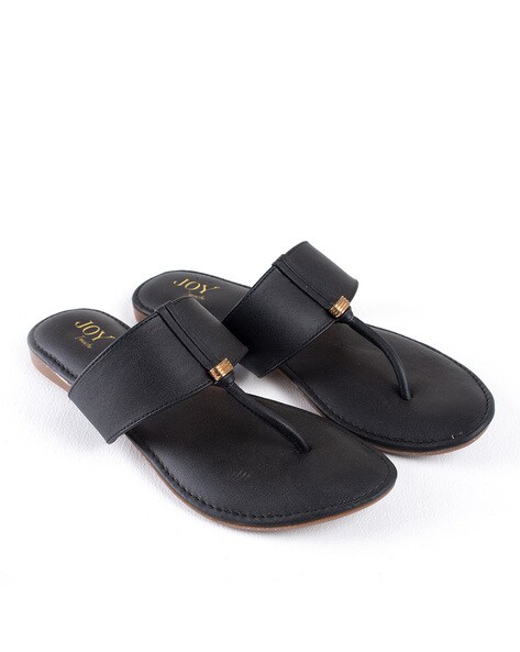 Buy CATWALK Black Womens Embellished Flatform Sandals | Shoppers Stop