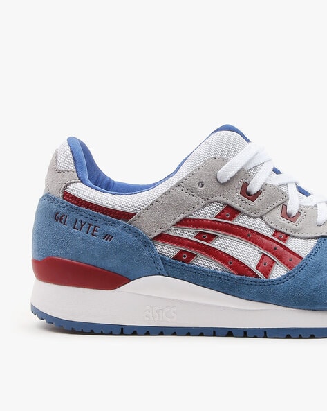 Asics gel lyte iii blue clearance white