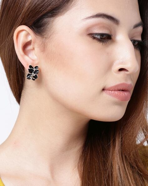 Black Studs - Buy Trendy Black Studs Online in India | Myntra