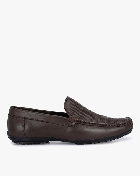 Buy El Paso Men Brown Solid Formal Loafers - Formal Shoes for Men 15779000