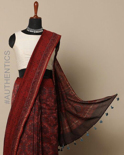 Natural Dyed Indigo Handloom Silk Saree From Assam India - Etsy