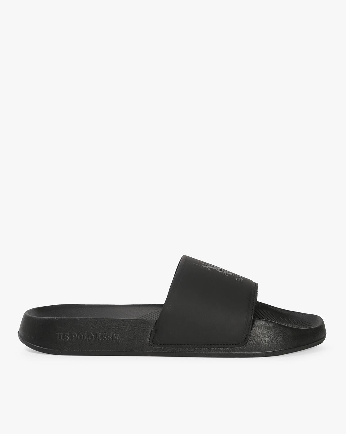 Buy Black Flip Flop Slippers for Men by Polo Online