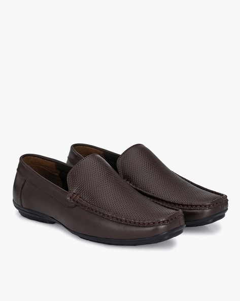 Buy El Paso Men Brown Solid Formal Loafers - Formal Shoes for Men 15779000