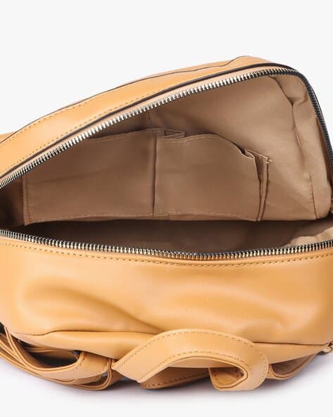 FIG Backpack with Metal Ring Accent