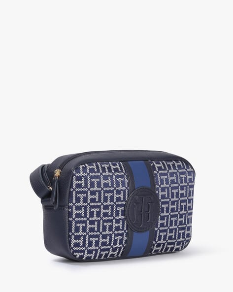TOMMY HILFIGER Printed Sling Bag with Adjustable Strap