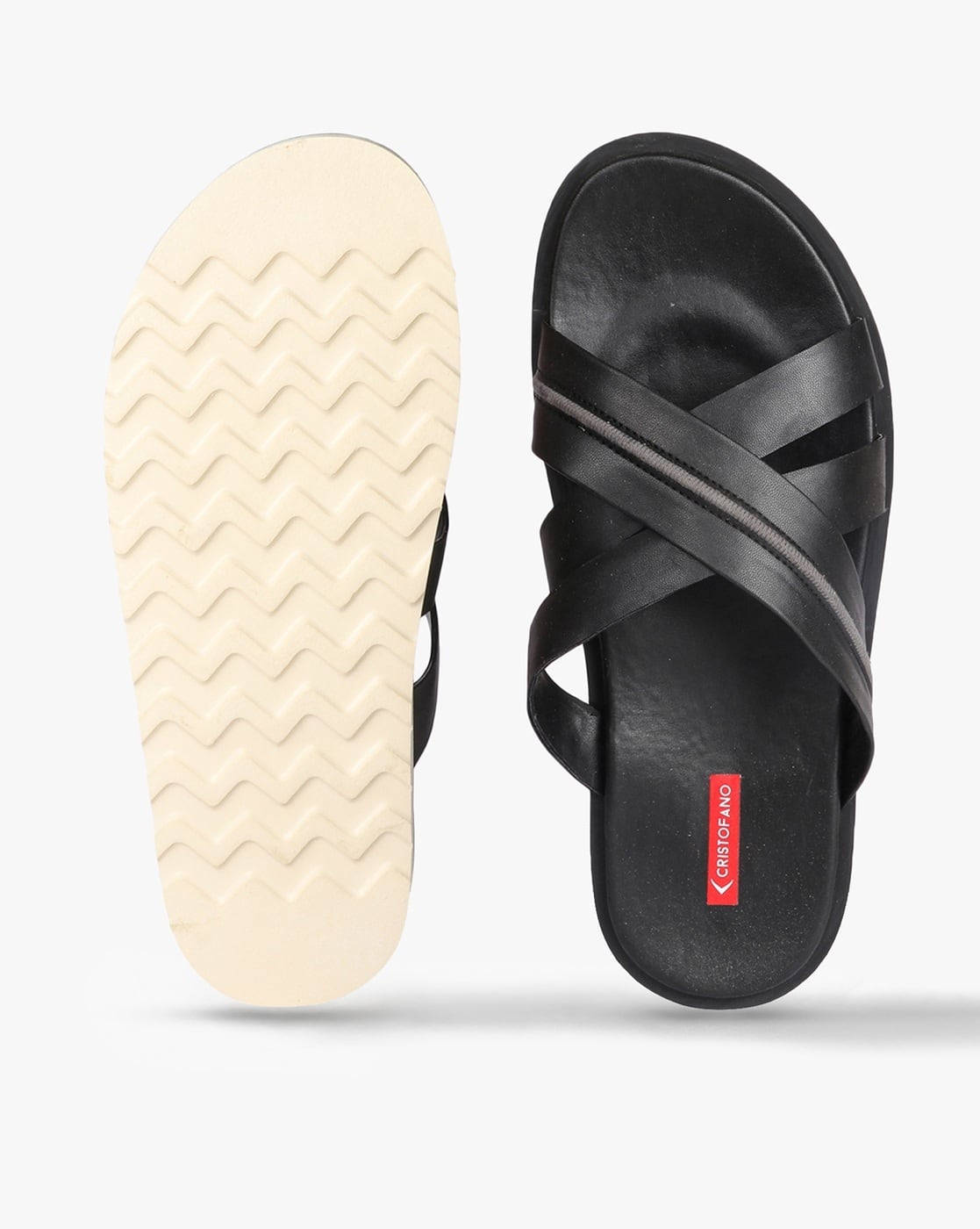 Margaret Howell｜SANDALS (MHL CREPE SOLE SANDAL - BLACK Margaret Howell Sandals MARGARET HOWELL/CROSS LEATHER SANDAL