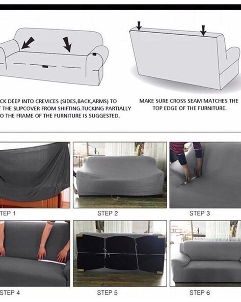 How To Fit Stretch Sofa Covers Wallet | www.cintronbeveragegroup.com