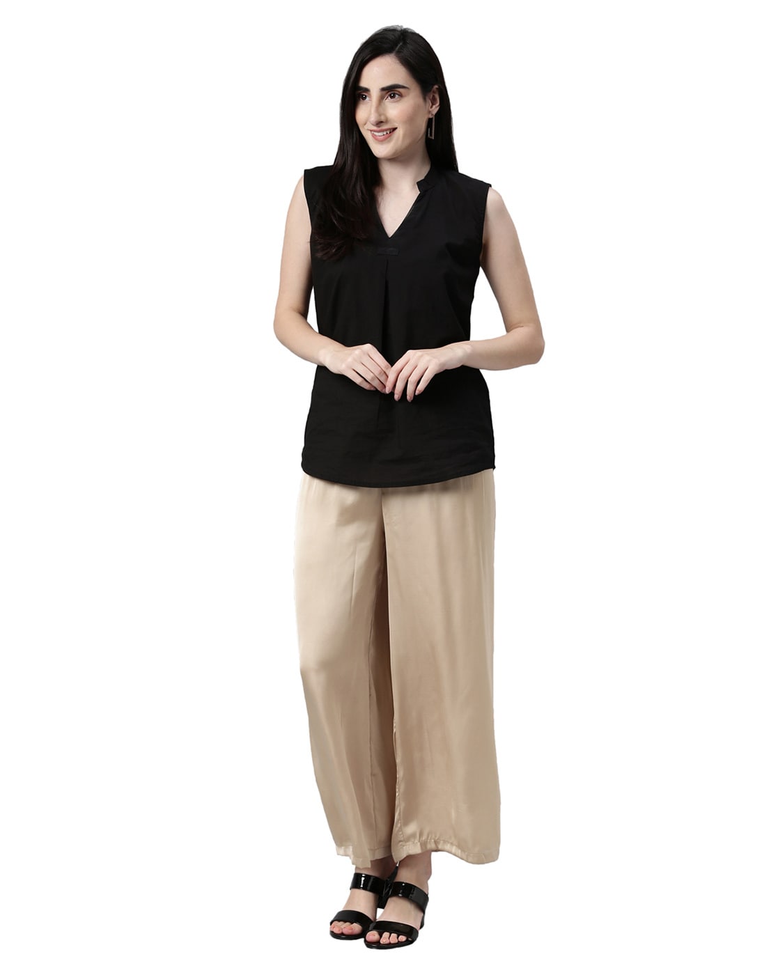 Solid Go Colors Palazzo Pants at Rs 560 in Mumbai