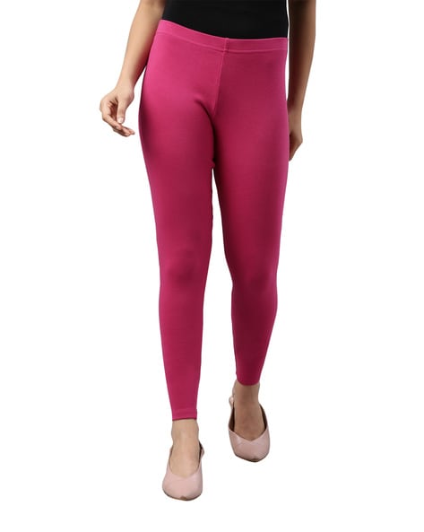 Buy Coral Leggings for Women by Go Colors Online | Ajio.com-anthinhphatland.vn