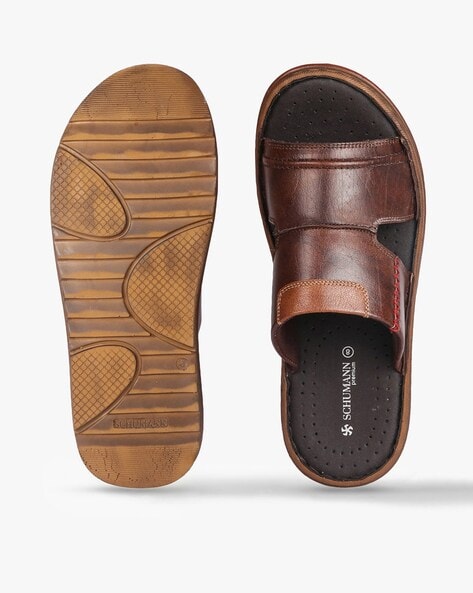 Men's casual best sale sandals leather