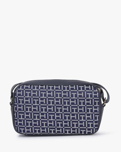 TOMMY HILFIGER Printed Sling Bag with Adjustable Strap