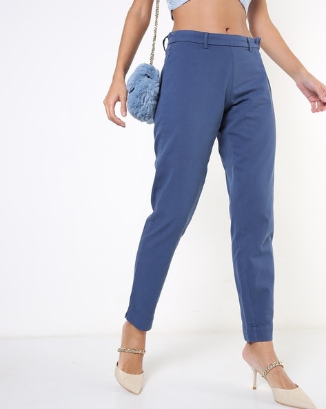 Linen Pants with Belt Loops | Ann Taylor