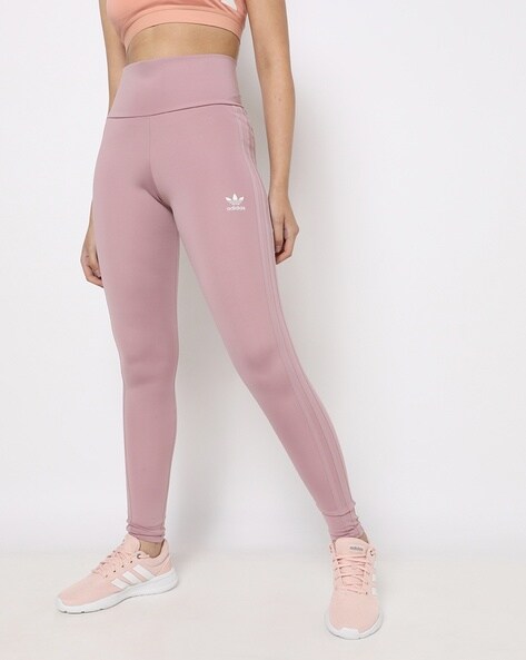 adidas lavender leggings