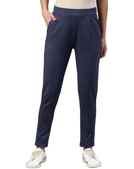 Buy Blue Pants for Women by GO COLORS Online