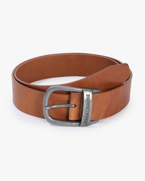 Armani shop brown belt