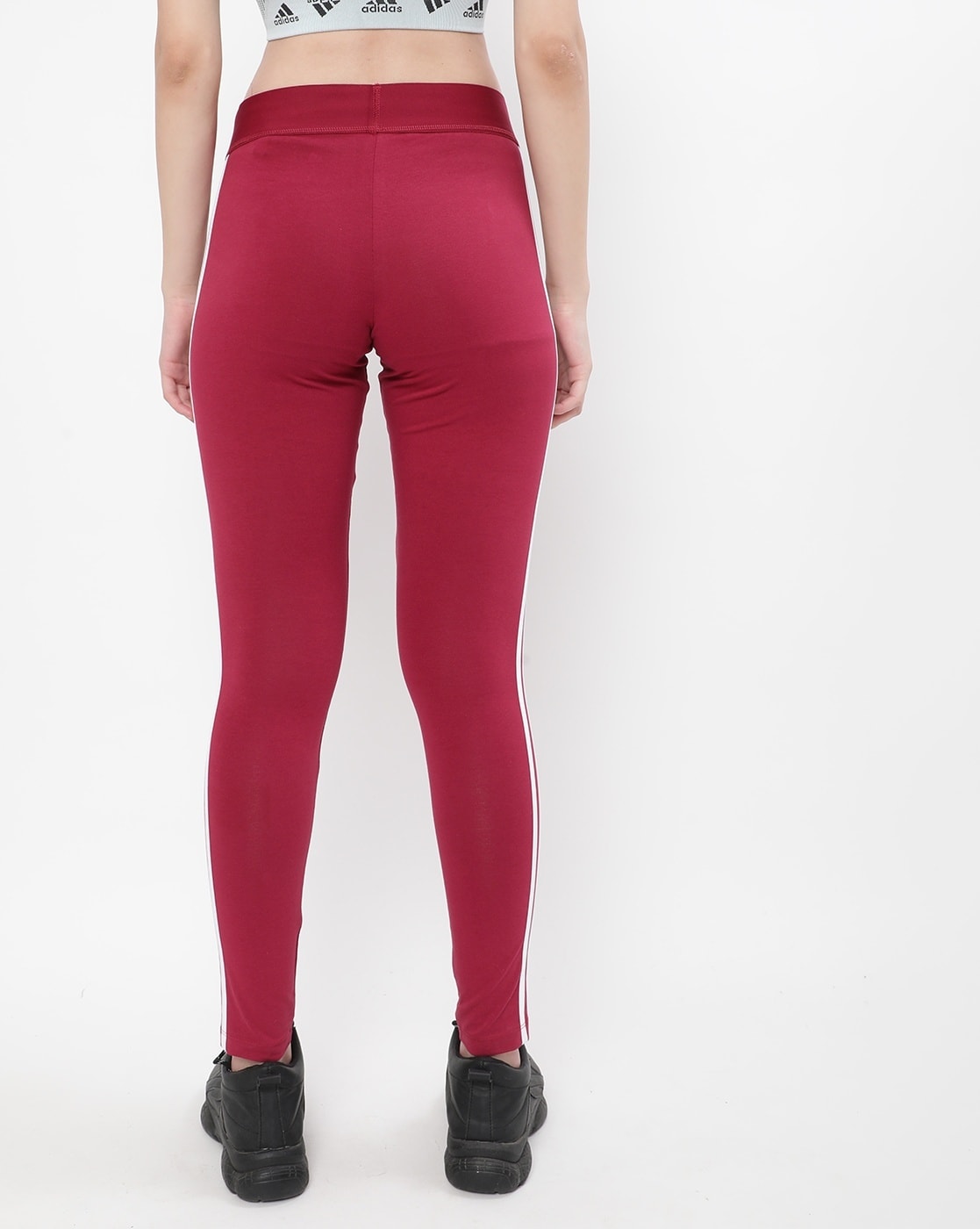 adidas Yoga Studio Luxe Fire Super-High-Waisted Short Leggings - Red |  adidas India