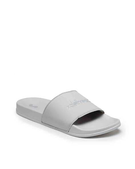 Buy Grey Flip Flop Slippers for Men by SOLETHREADS Online Ajio